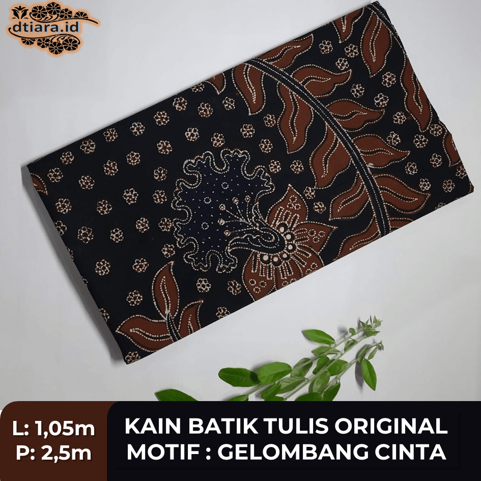 kain batik tulis asli 100% Original motif gelombang cinta 3
