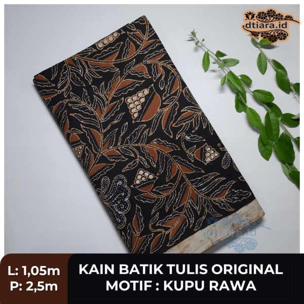 kain batik tulis asli 100% Original motif kupu rawa