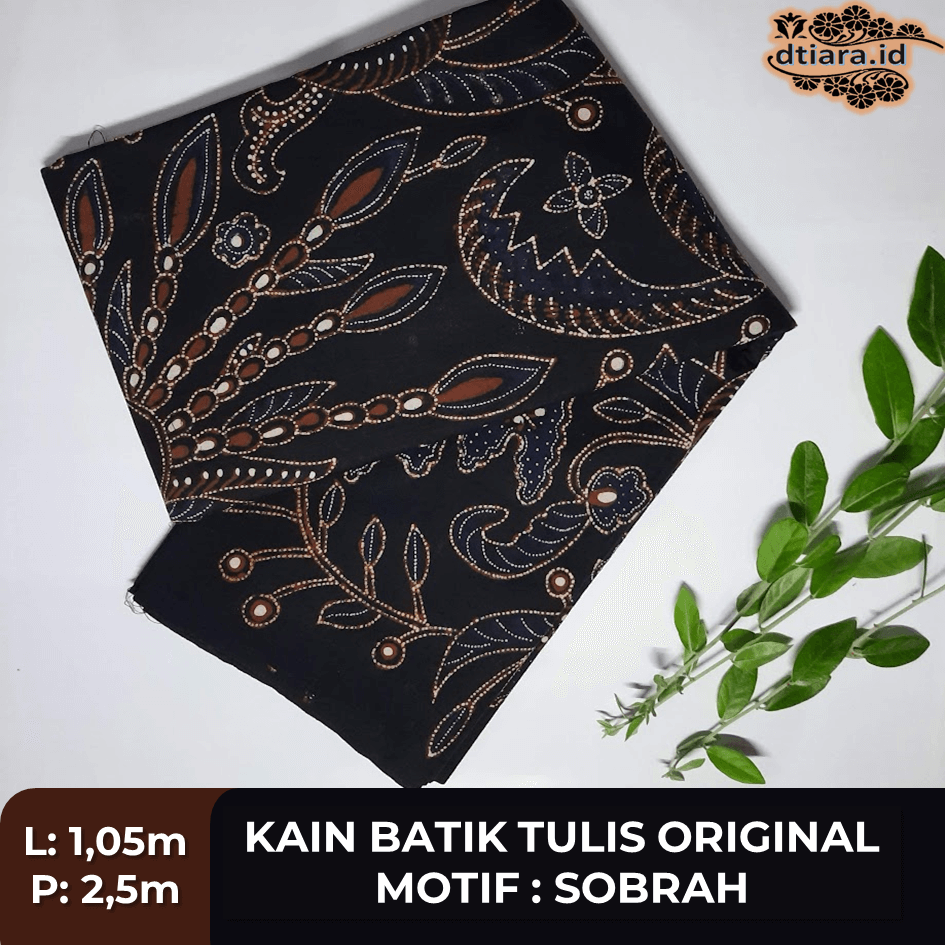 Kampung Batik Giriloyo di Yogyakarta, kain batik tulis asli Original motif sobrah